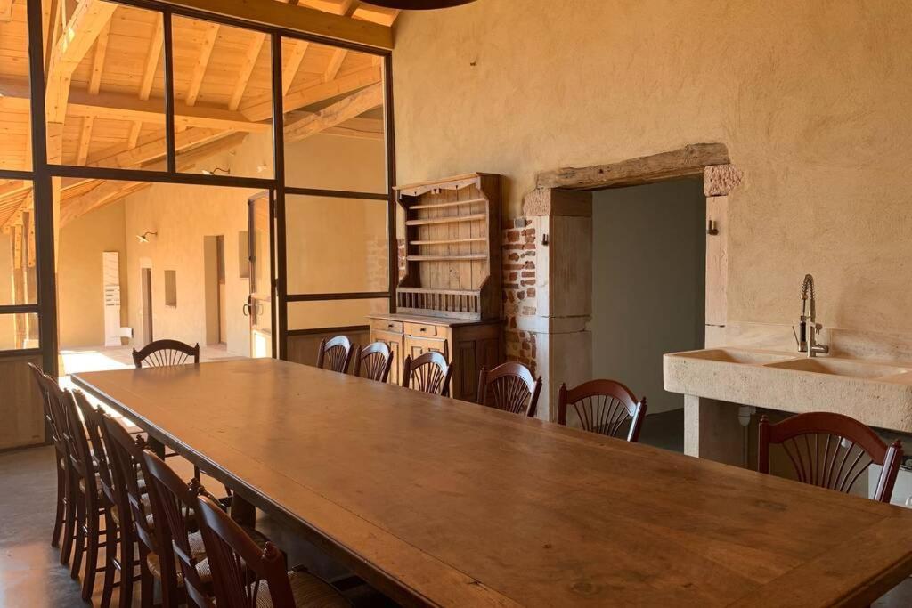 Villa Ancien Haras refait à neuf à 3 km de Vonnas Esterno foto